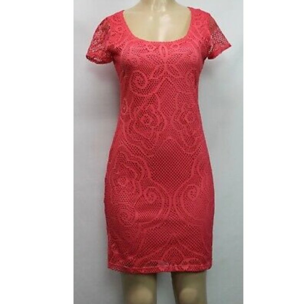 Ronni Nicole Lined Lace Dress